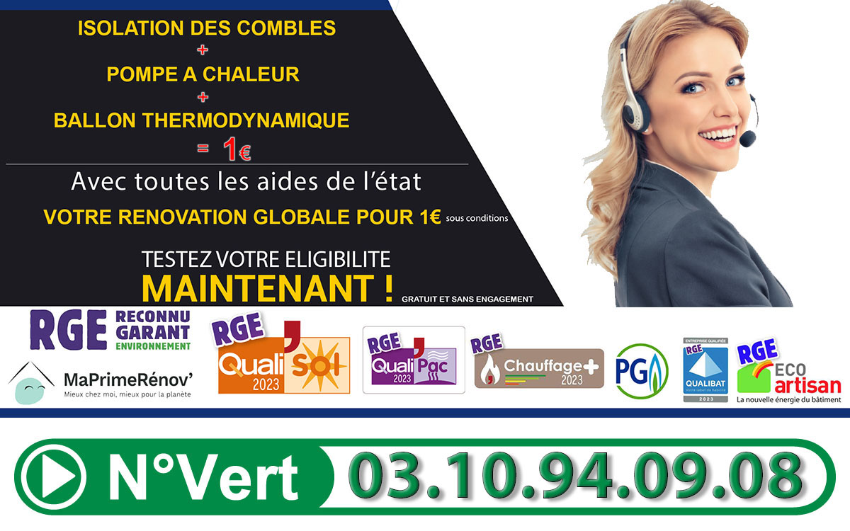 Isolation des combles 1 euro Pouy sur Vannes 10290